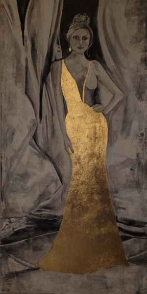 OBRAZ „GOLD DRESS”